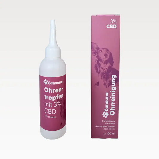 Cansuna Ohrentropfen mit CBD
